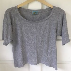 C&C California Crop Gray T-Shirt